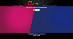Desktop Screenshot of dorlonbeauty.com